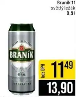 Jip Braník 11 světlý ležák nabídka