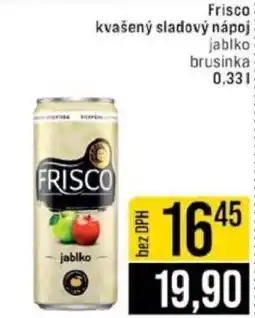 Jip Frisco kvašený sladový nápoj jablko brusinka nabídka