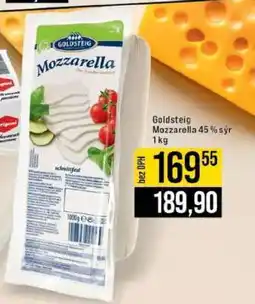 Jip Goldsteig Mozzarella 45 % sýr 1 kg nabídka