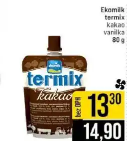 Jip Ekomilk Termix kakao vanilka 80 g nabídka