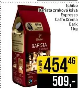 Jip Tchibo Barista zrnková káva nabídka