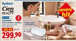 Lidl CIEN BEAUTY Sada na manikúru a pedikúru nabídka