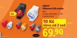 Lidl Crivit Silikonové LED svítidlo nabídka