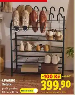 Lidl LIVARNO Botník nabídka