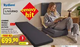 Lidl Livarno Skládací matrace pro hosty nabídka