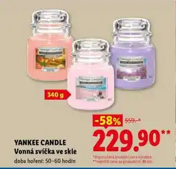 Lidl Yankee Candle Vonná svíčka ve skle nabídka