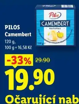 Lidl PILOS CAMEMBERT nabídka