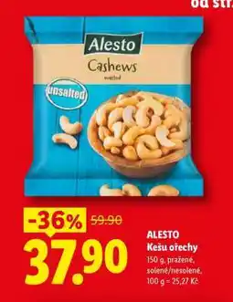 Lidl Alesto KEŠU OŘECHY nabídka