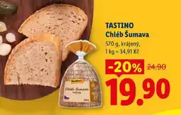 Lidl TASTINO Chléb Šumava nabídka