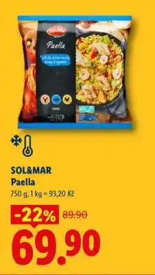 Lidl SOL&MAR PAELLA nabídka