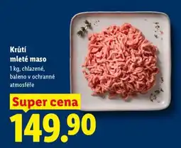 Lidl KRŮTÍ MLETÉ MASO nabídka