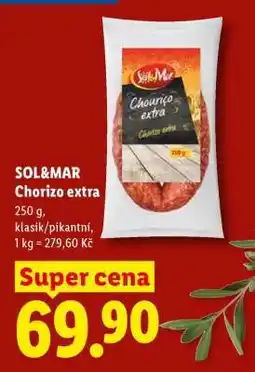 Lidl SOL&MAR CHORIZO EXTRA nabídka