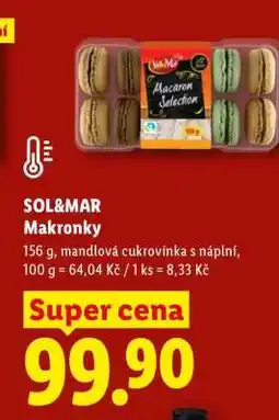 Lidl SOL&MAR Makronky nabídka