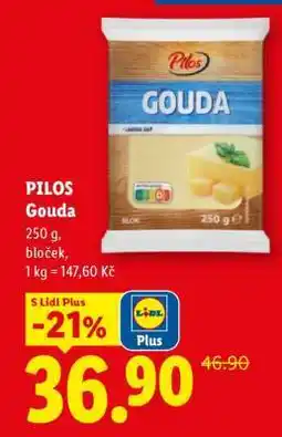 Lidl Pilos GOUDA nabídka