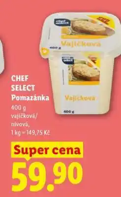 Lidl CHEF SELECT POMAZÁNKA nabídka