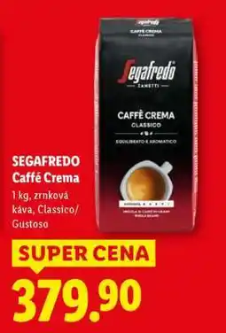 Lidl SEGAFREDO CAFFÉ CREMA nabídka