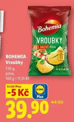 Lidl Bohemia Vroubky nabídka