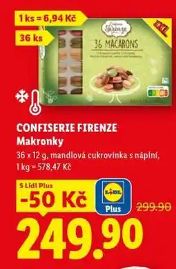 Lidl CONFISERIE FIRENZE Makronky nabídka