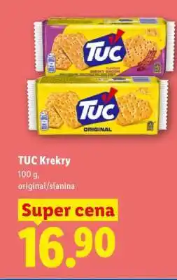 Lidl TUC krekry nabídka