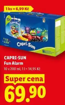 Lidl CAPRI SUN FUN ALARM nabídka