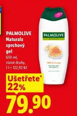 Lidl PALMOLIVE NATURALS SPRCHOVÝ GEL nabídka