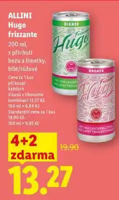 Lidl ALLINI Hugo frizzante nabídka