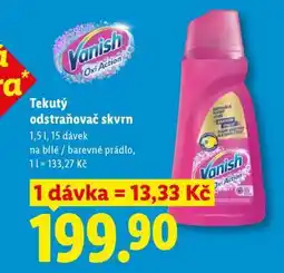 Lidl Vanish Oxi Action nabídka