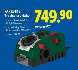 Lidl PARKSIDE Bruska na vrtáky nabídka