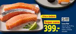 Lidl Losos filet nabídka