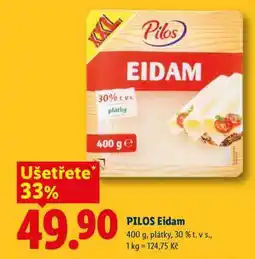 Lidl Pilos EIDAM nabídka
