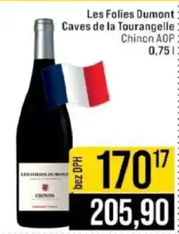 Jip Les Folies Dumont: Caves de la Tourangelle Chinon AOP nabídka