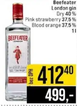 Jip Beefeater London gin nabídka