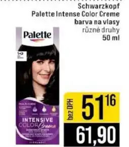 Jip Schwarzkopf Palette Intense Color Creme barva na vlasy nabídka
