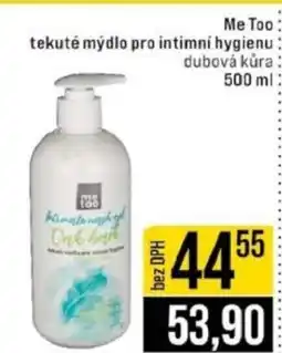 Jip Me Too tekuté mýdlo pro intimní hygienu nabídka