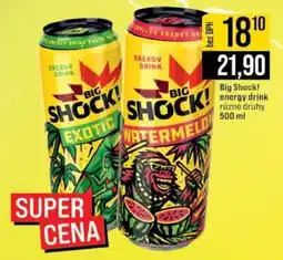 Jip Big Shock! energy drink nabídka