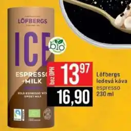 Jip Löfbergs ledová káva espresso nabídka