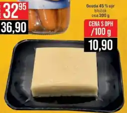 Jip Gouda 45 % sýr bloček nabídka
