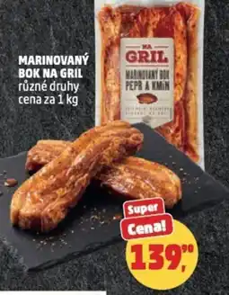 Penny Market Marinovaný bok na gril nabídka