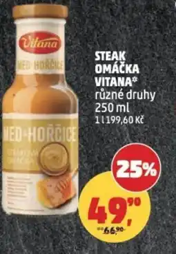 Penny Market Steak omáčka Vitana nabídka