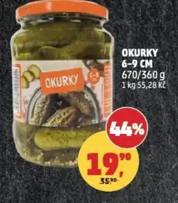 Penny Market Okurky 6-9 cm nabídka