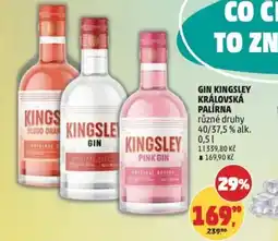 Penny Market Gin Kingsley královská palírna nabídka