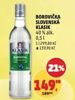 Penny Market Borovička slovenská klasik nabídka