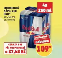 Penny Market Energetický nápoj Red Bull nabídka