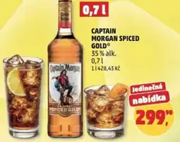 Penny Market Captain Morgan spiced gold nabídka