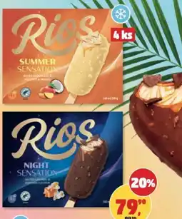 Penny Market Zmrzlina summer, Night sensation Rios nabídka