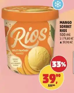 Penny Market Mango sorbet Rios nabídka