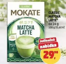Penny Market Classic matcha latte nabídka