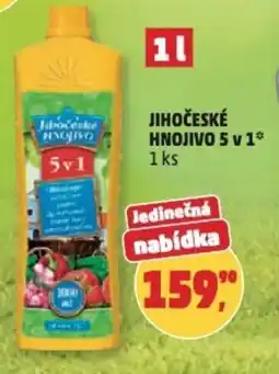 Penny Market Jihočeské hnojivo 5 v 1 nabídka