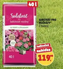 Penny Market Substrát pro muškáty nabídka