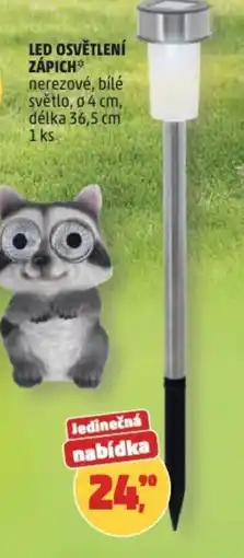 Penny Market Led osvětlení zápich nabídka